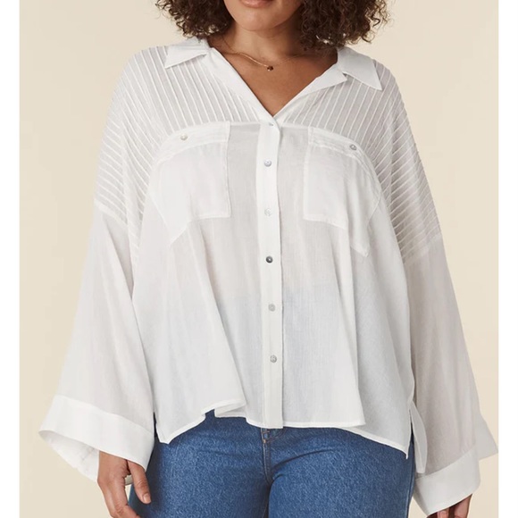 Spell white button down shirt - SOLD OUT - Picture 13 of 16